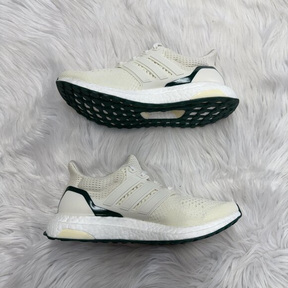 Adidas Ultra Boost 1.0 Collegiate Green Off White Womens JR3145 NEW Multi Sz - Picture 4 of 5
